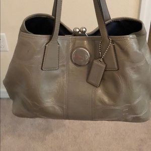 Coach hand bag